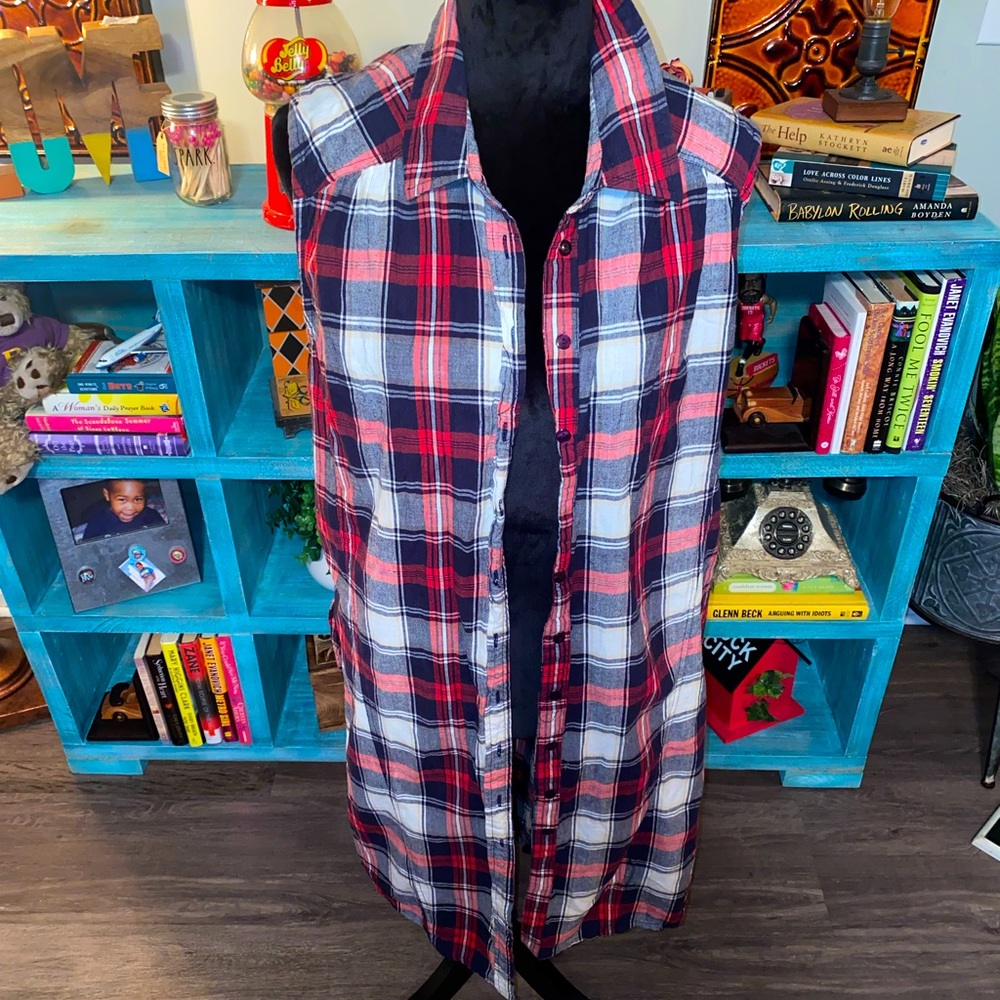 Plaid Button Down